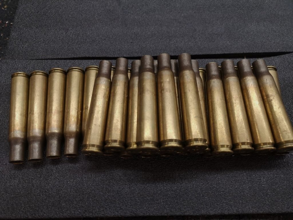 .50 BMG Munition Hülsen Zünder 234gr IMR