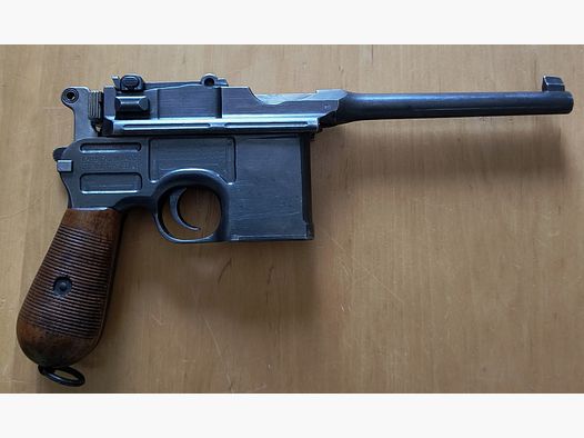 Mauser C96 Kal.7,63mmMauser mit Anschlagkasten