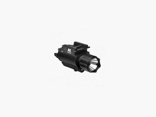 Taktische Lampe NCSTAR AQPFLS – Weißes LED und roter Laser