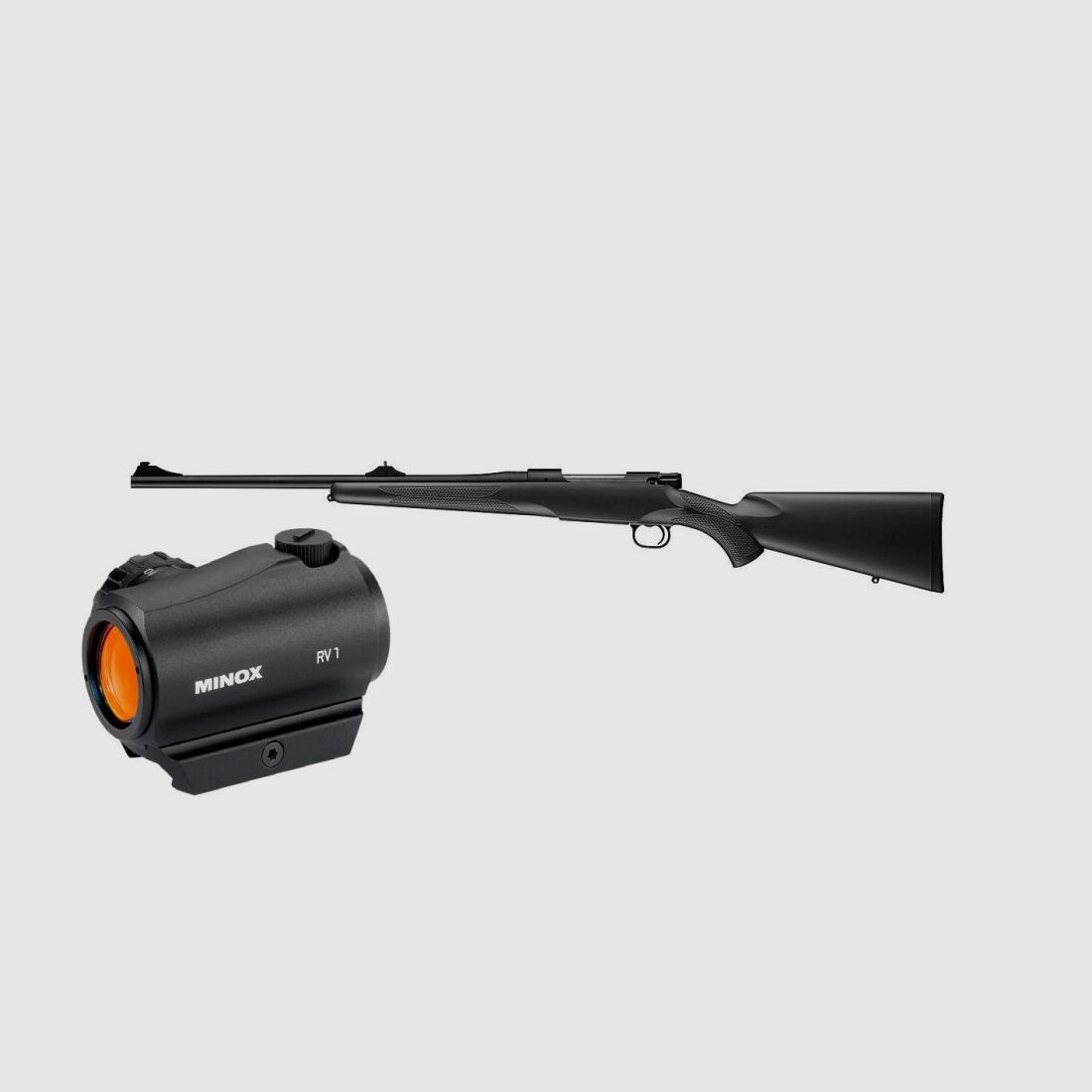 Mauser M12 Extreme, met Minox RV 1