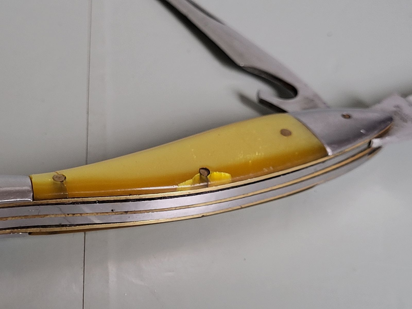 Altes Sammler Angler - Jagd Messer  Messer - Speerfisch -Säge