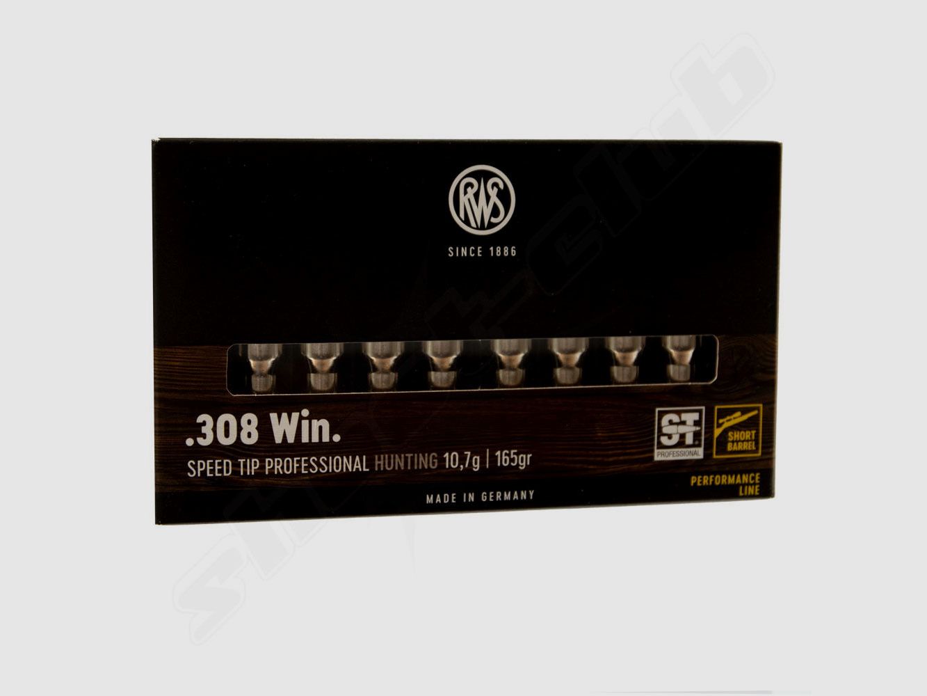 RWS Speed Tip Short 165grs 20St .308Win