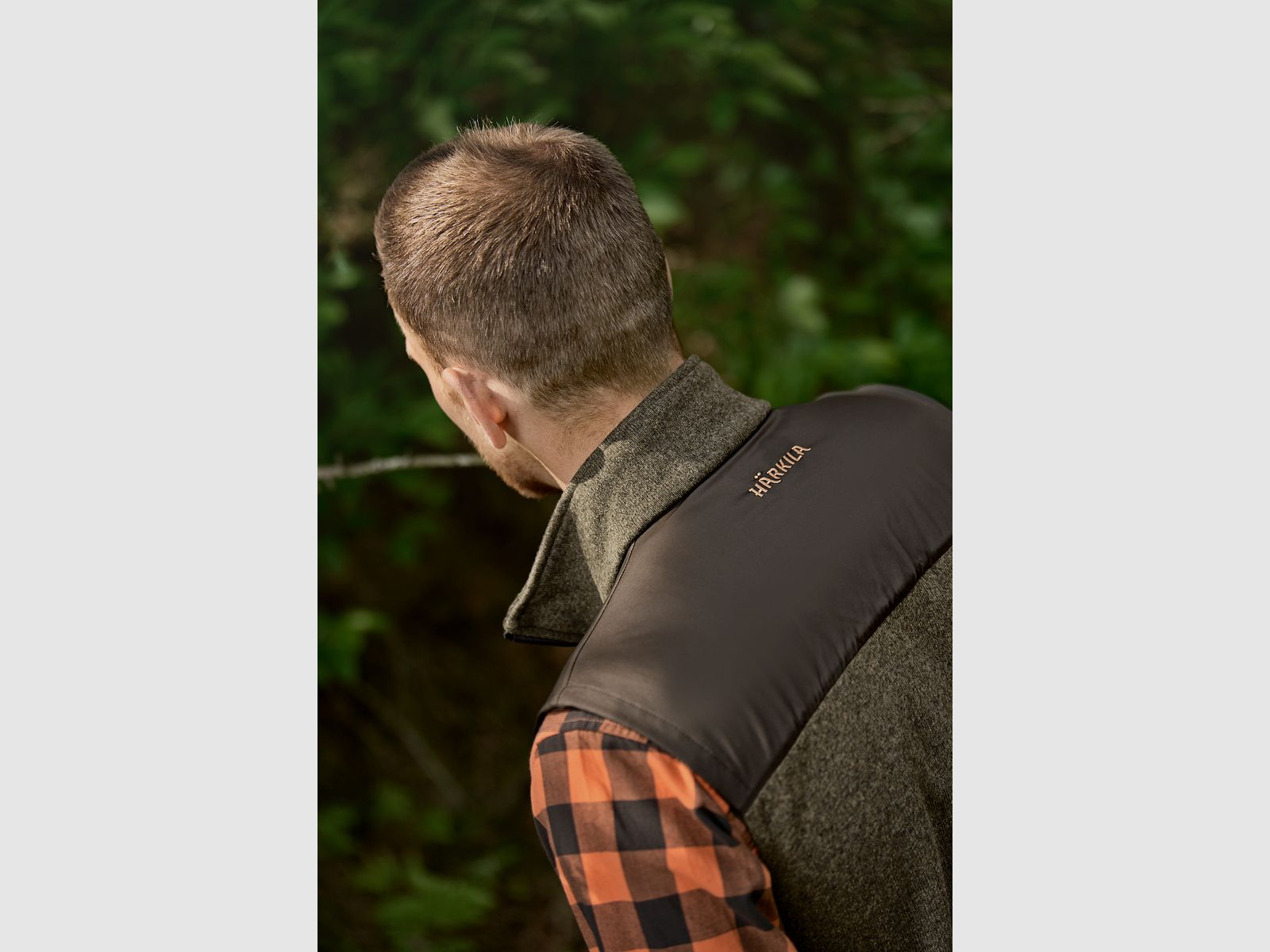 Härkila Kalix gilet in pile - Willow Green / Shadow Brown, immagine 6 di 10