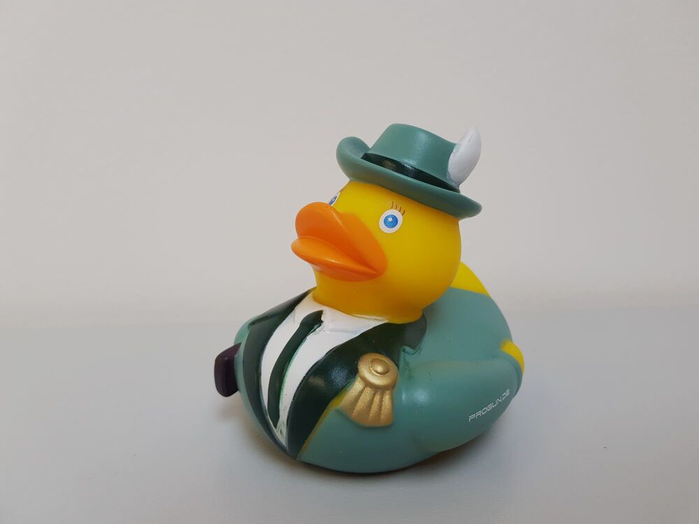 VDB Gummi-Ente - Badeente Schützenente