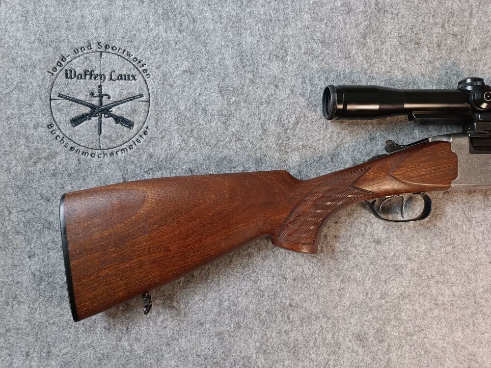 IFFLI-Kettner Bockbüchsflinte mit ZF Schmidt & Bender 6x42