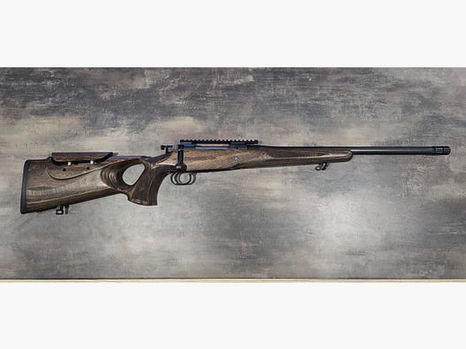 Mauser 12 Max cal. 8x57IS mit Handspanner-Svemko Adapter 17×1-Stahl Picatinny Schiene