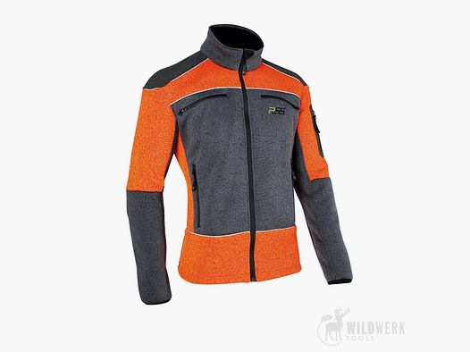 PSS X-treme Arctic Chaqueta de Forro Polar, naranja/gris