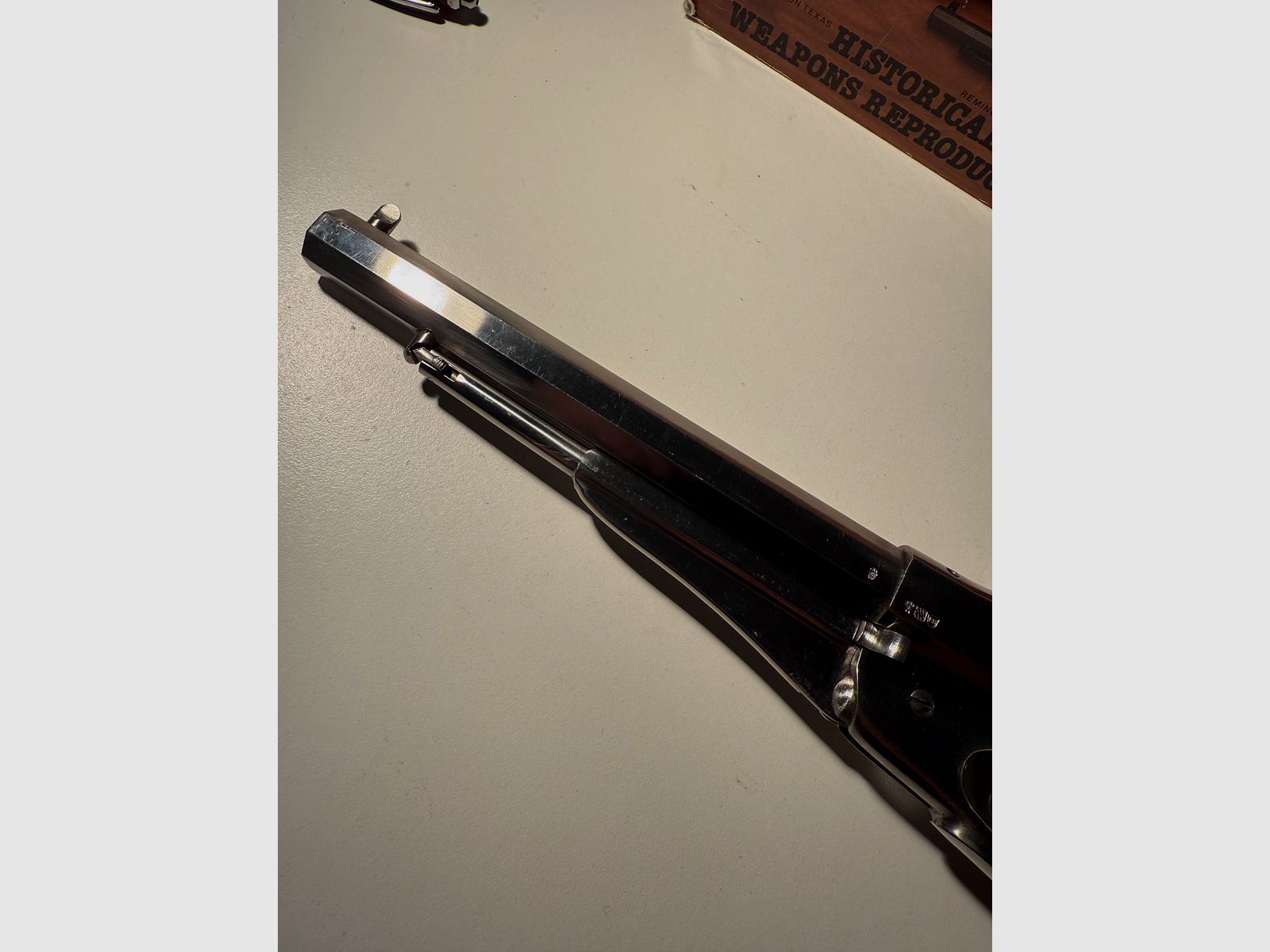 Western Remington New Army 9mm Knall Edelstahl