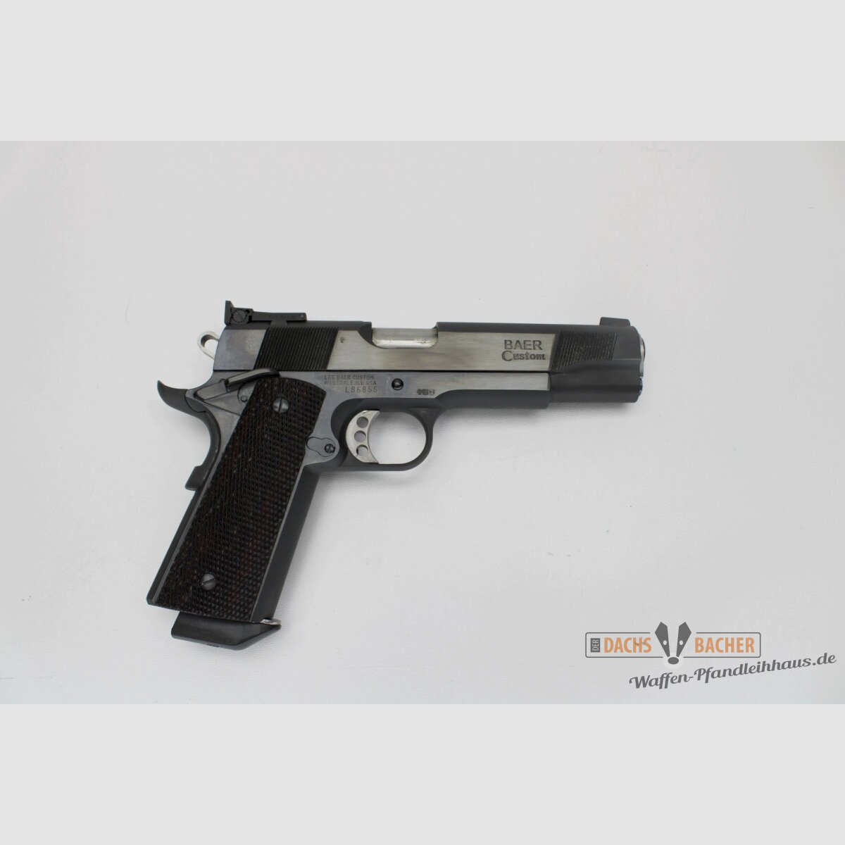 Pistole LES BAER Custom Kal. .45 ACP Bo-Mar Visier