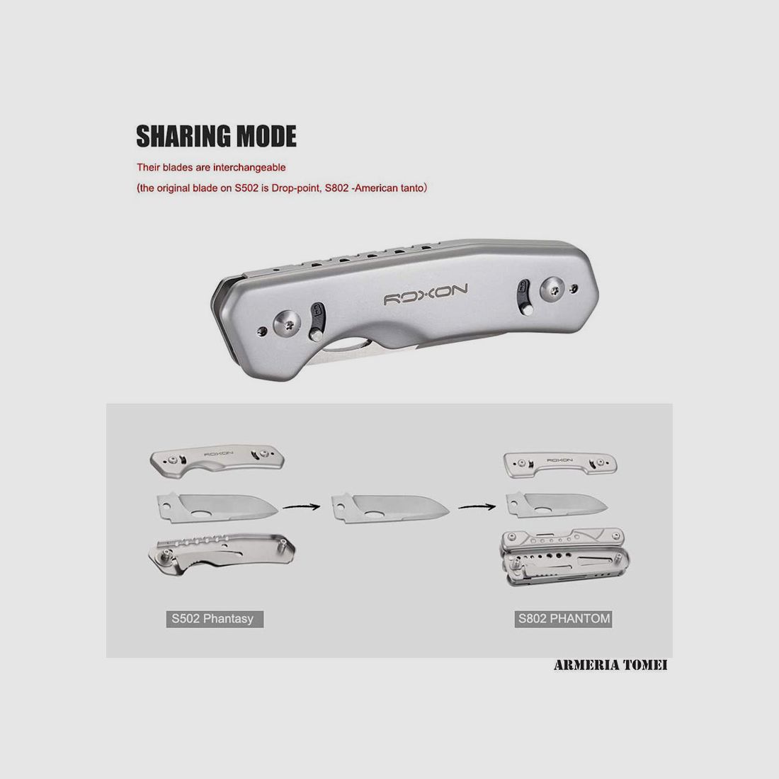 Couteau – ROXON – S502 PHANTASY, image 5 sur 6