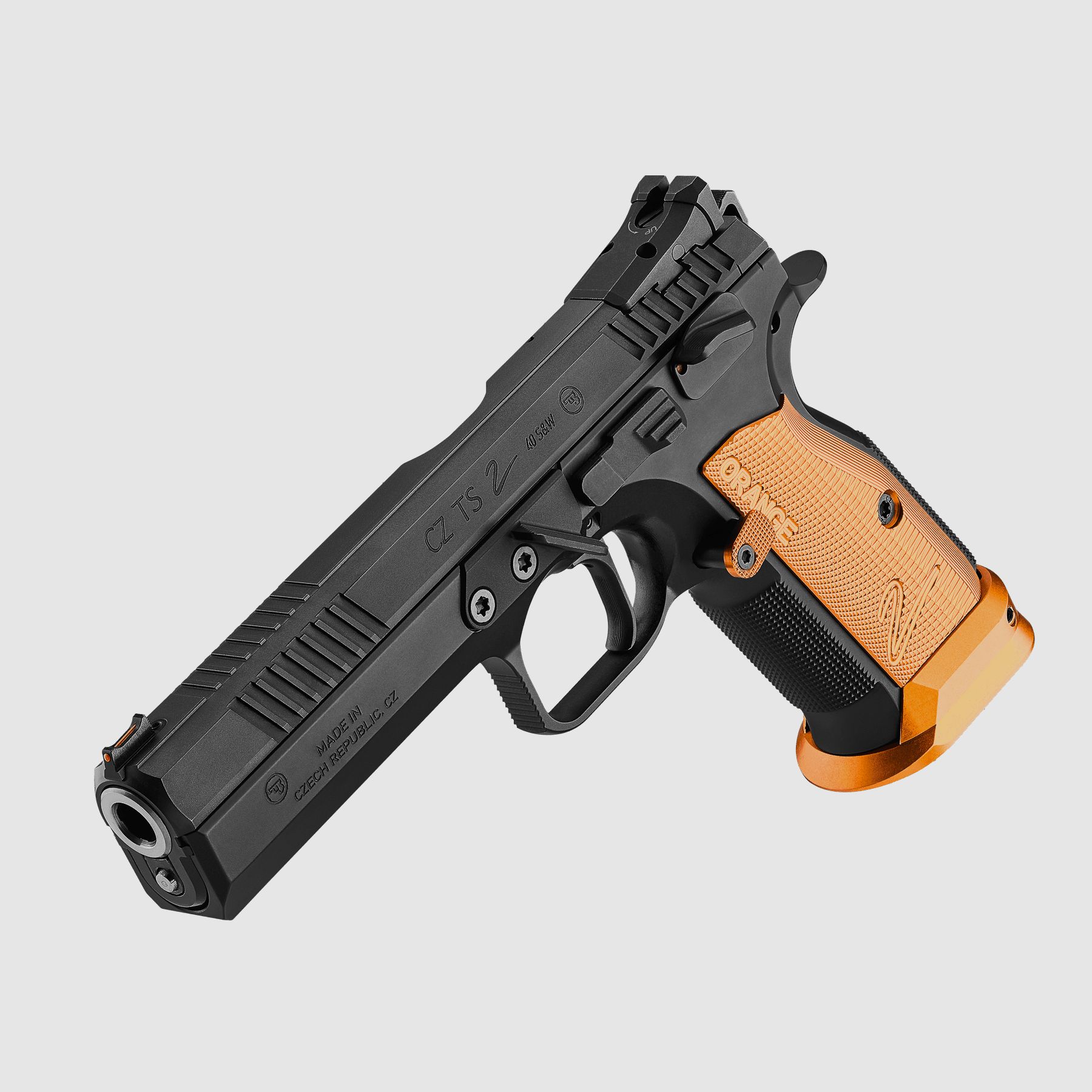 CZ TS 2 Orange / 9mmLuger / SA uniquement / 500 coups