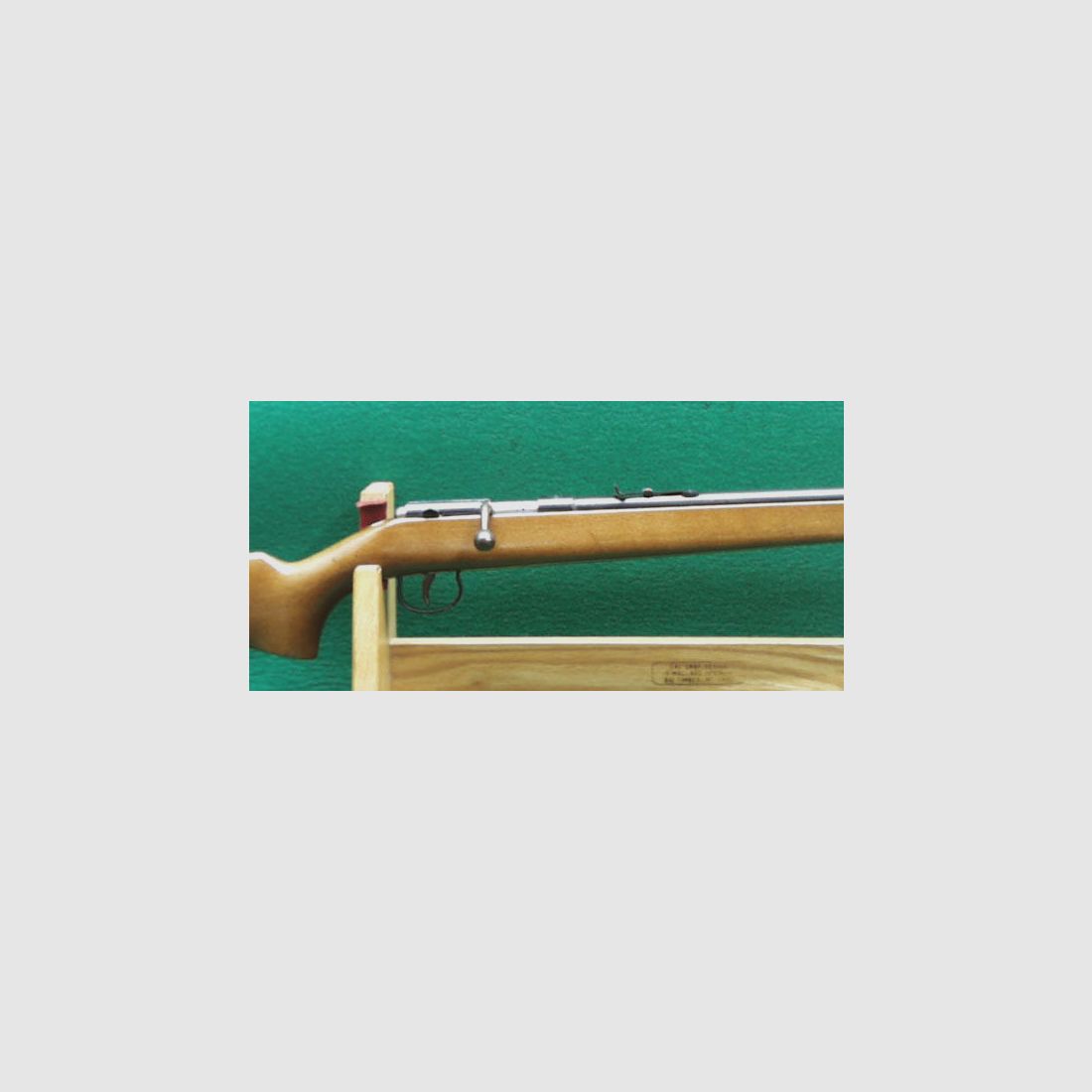 Anschütz single-shot rifle