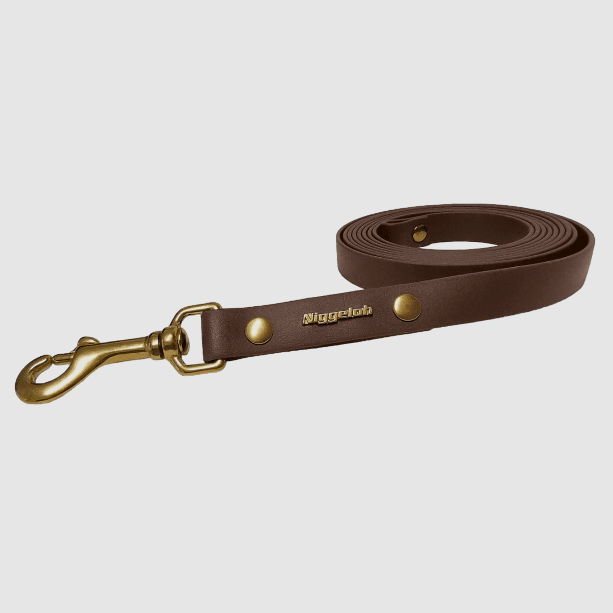 Laisse de traîne et d'entraînement Niggeloh BioThane Noble