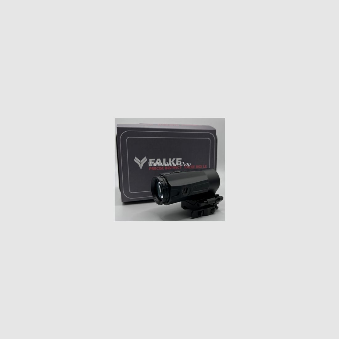 Falke B5xLE, 5x-fach, Vergrößerungsmodul inkl. Gen 2, Federdruck Klappmontage,