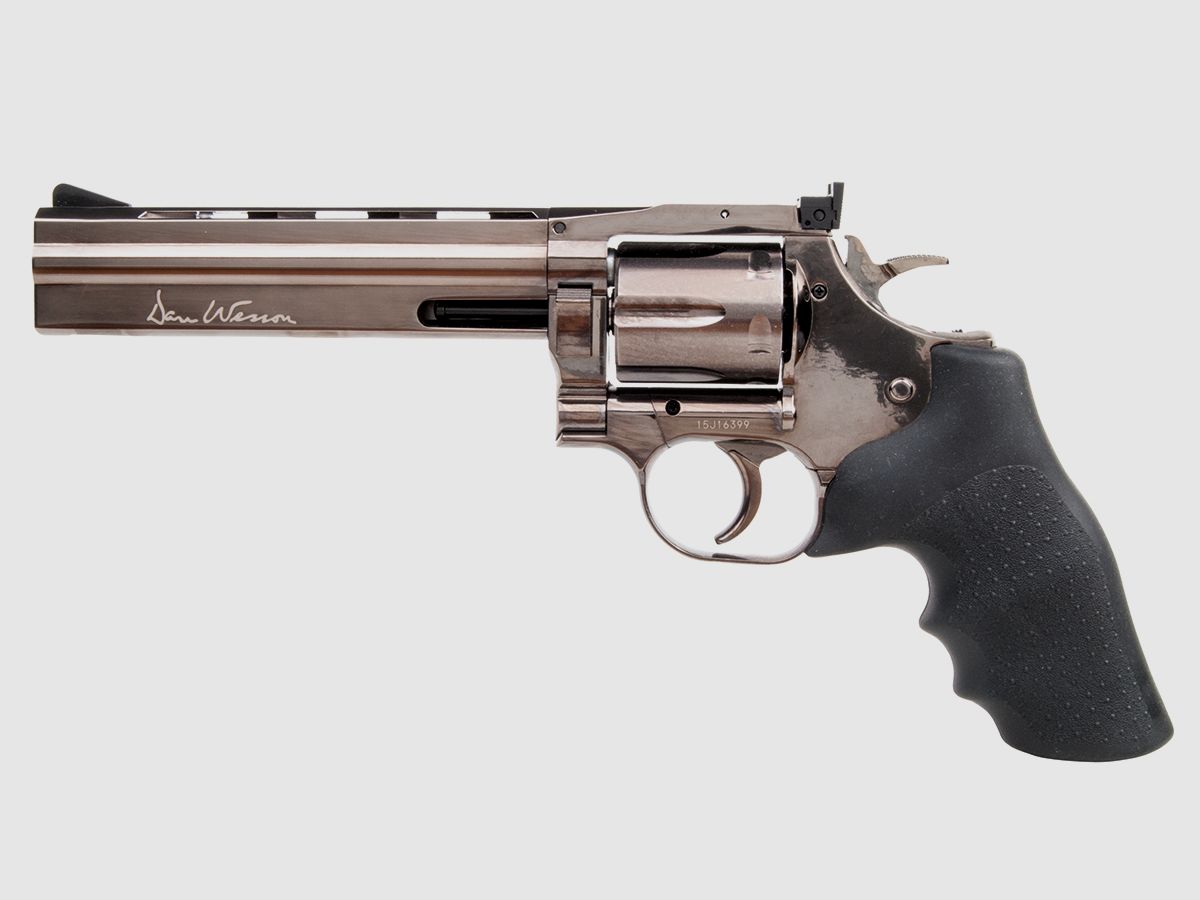 Dan Wesson 715 6" .177 Acier gris 4,5mm - Air comprimé Co2