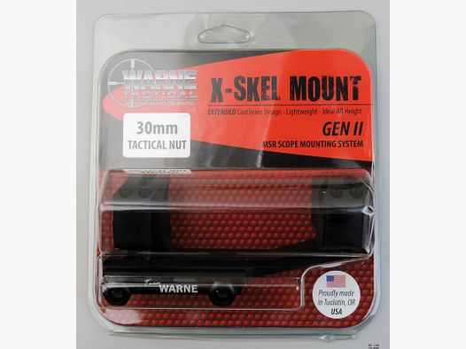 Warne X-Skel Mount 30mm