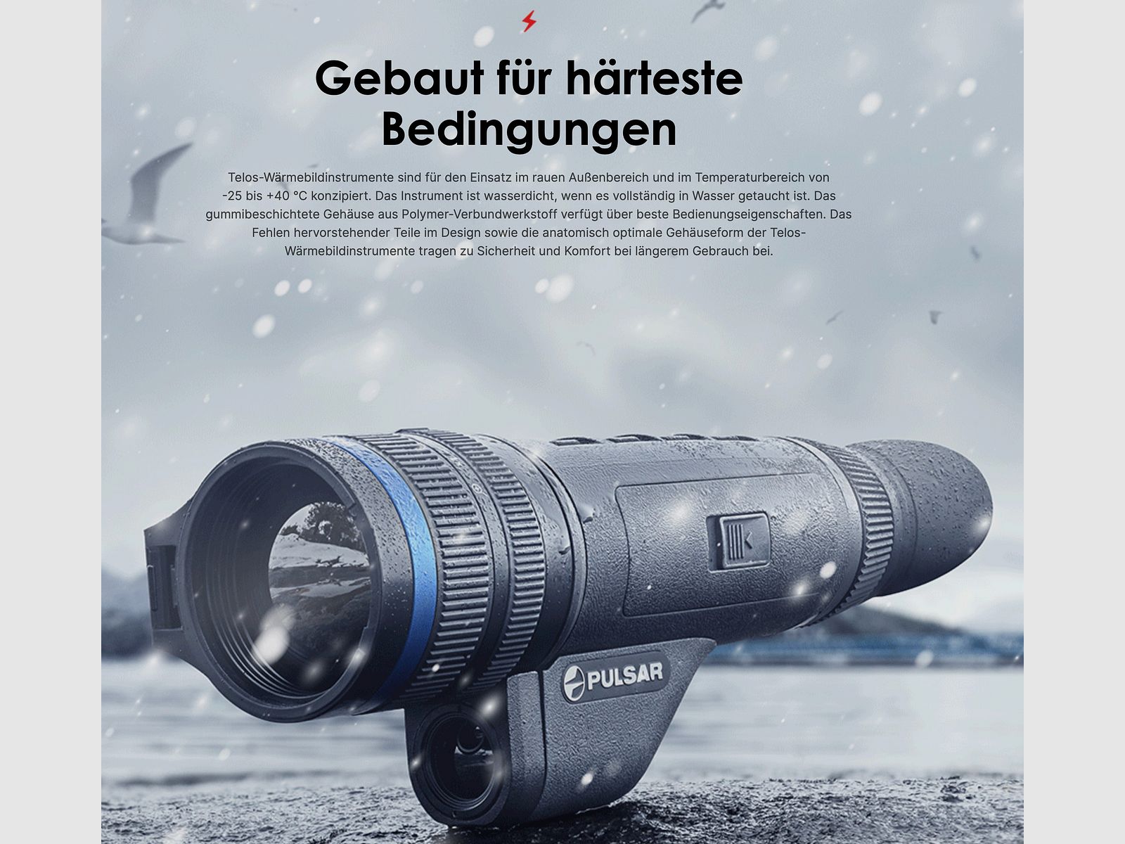 Pulsar 77516 warmtebeeldcamera Telos XL50 1024x768 @ 12 µm (NETD <40 mK)