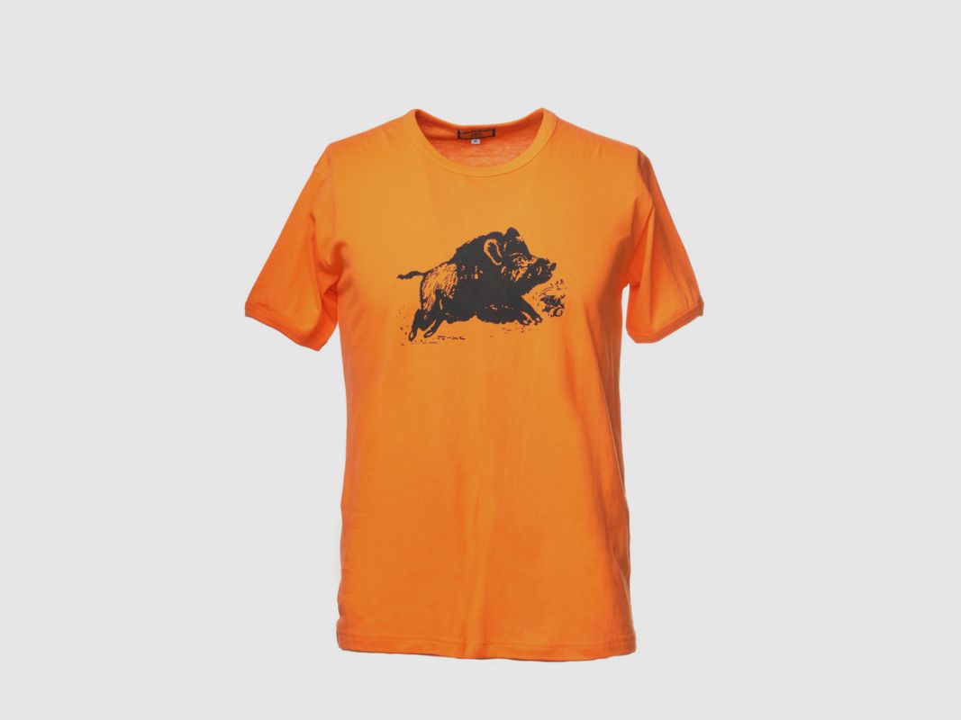 T-Shirt RS HUNTING Wildzwijn Fluo