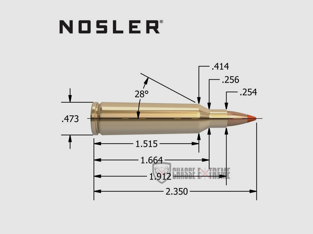 50 Cartuchos NOSLER Cal 22-250 Rem, imagen 4 de 4
