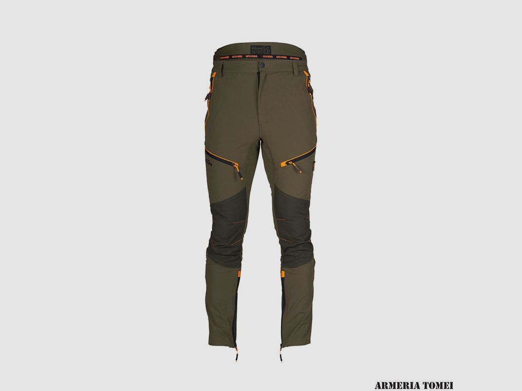 UNIVERS – ELASTISCHER HAWK-HOSEN GRÜN/ORANGE, Bild 3 von 6