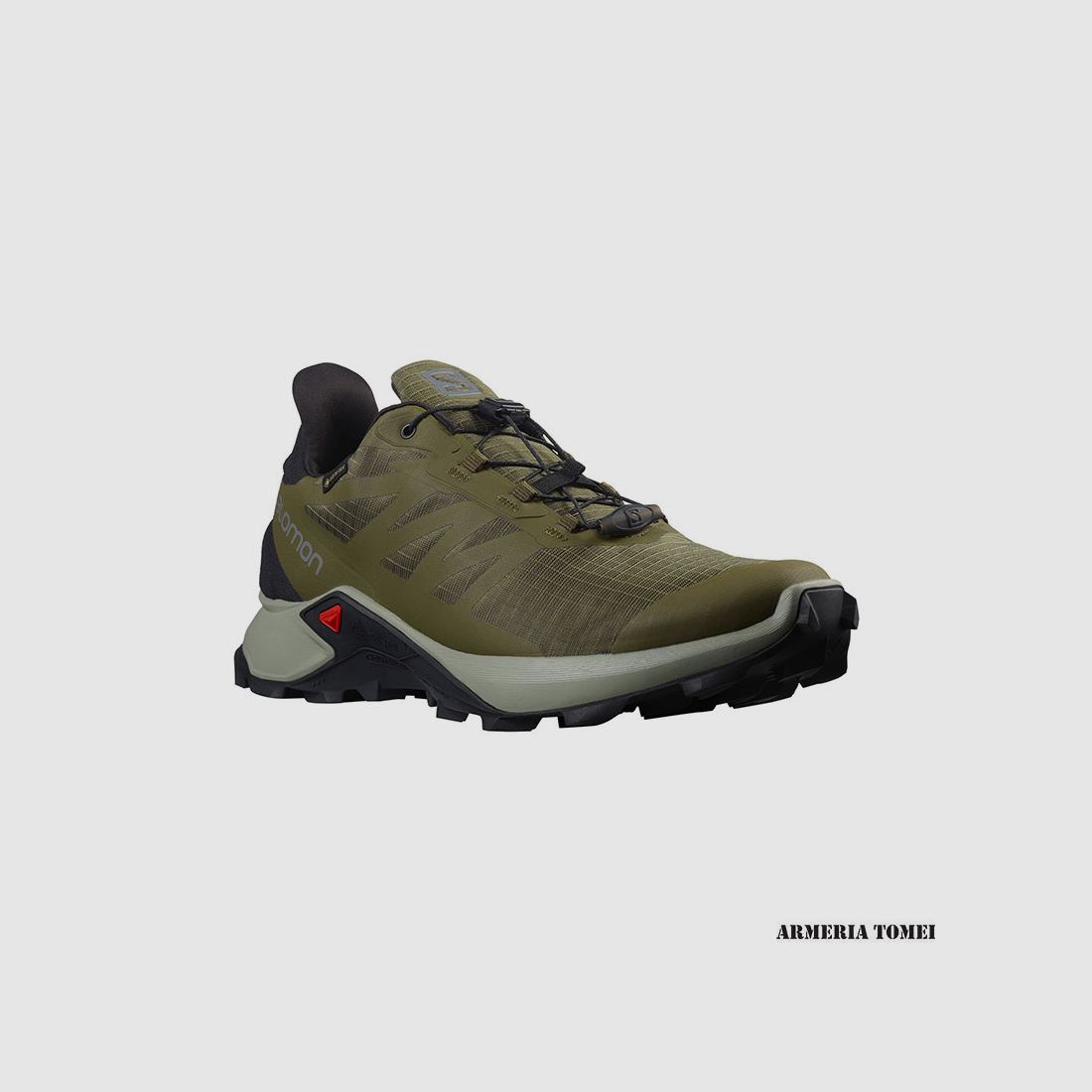 SALOMON – MAN – SUPERCROSS 3 GTX Olive Night / Wrought Iron / Black, afbeelding 2 van 6