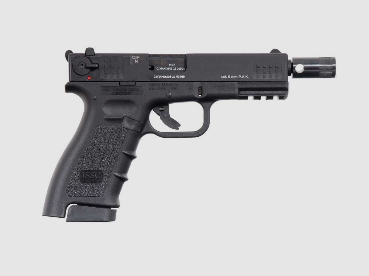 PISTOLET ISSC M22 9MM PAK NOIR, image 2 sur 4