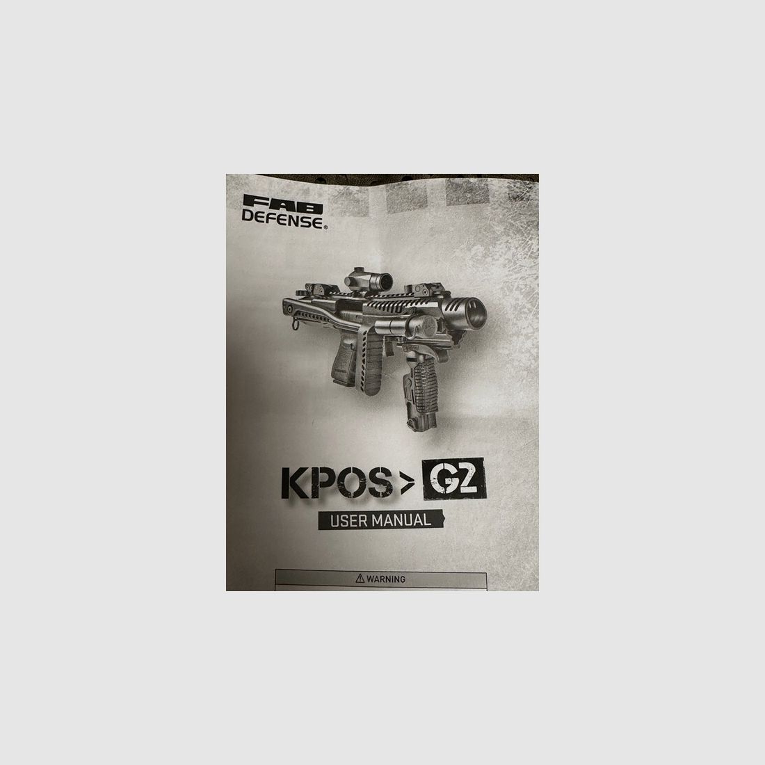 KPOS G2C SIG SAUER P320 FULLSIZE Anschlag Schaft