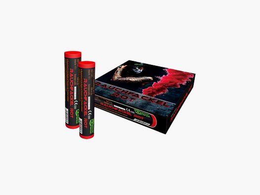Blackboxx smoke flare 5-pack 60 sec. - Red