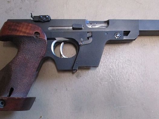 Pistole Walther GSP mit Linbrunner Tuning	 GSP