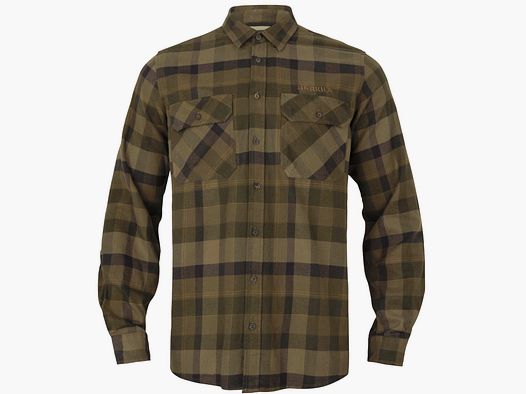 KOSZULA HARKILA ASMUND BEECH GREEN CHECK