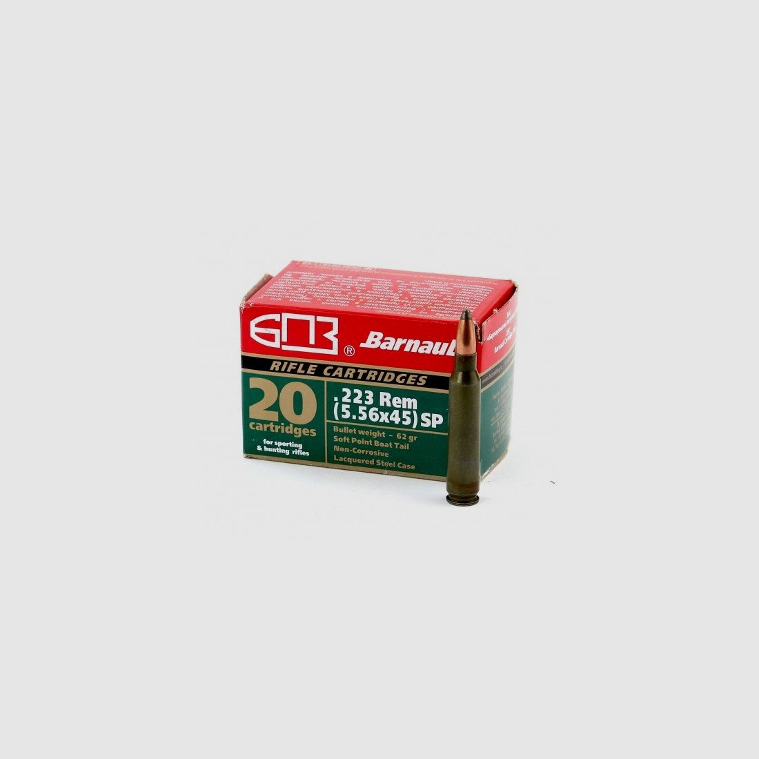 Amunicja Barnaul .223 Rem 4.0g/62gr SPBT, zdjęcie 1 z 2