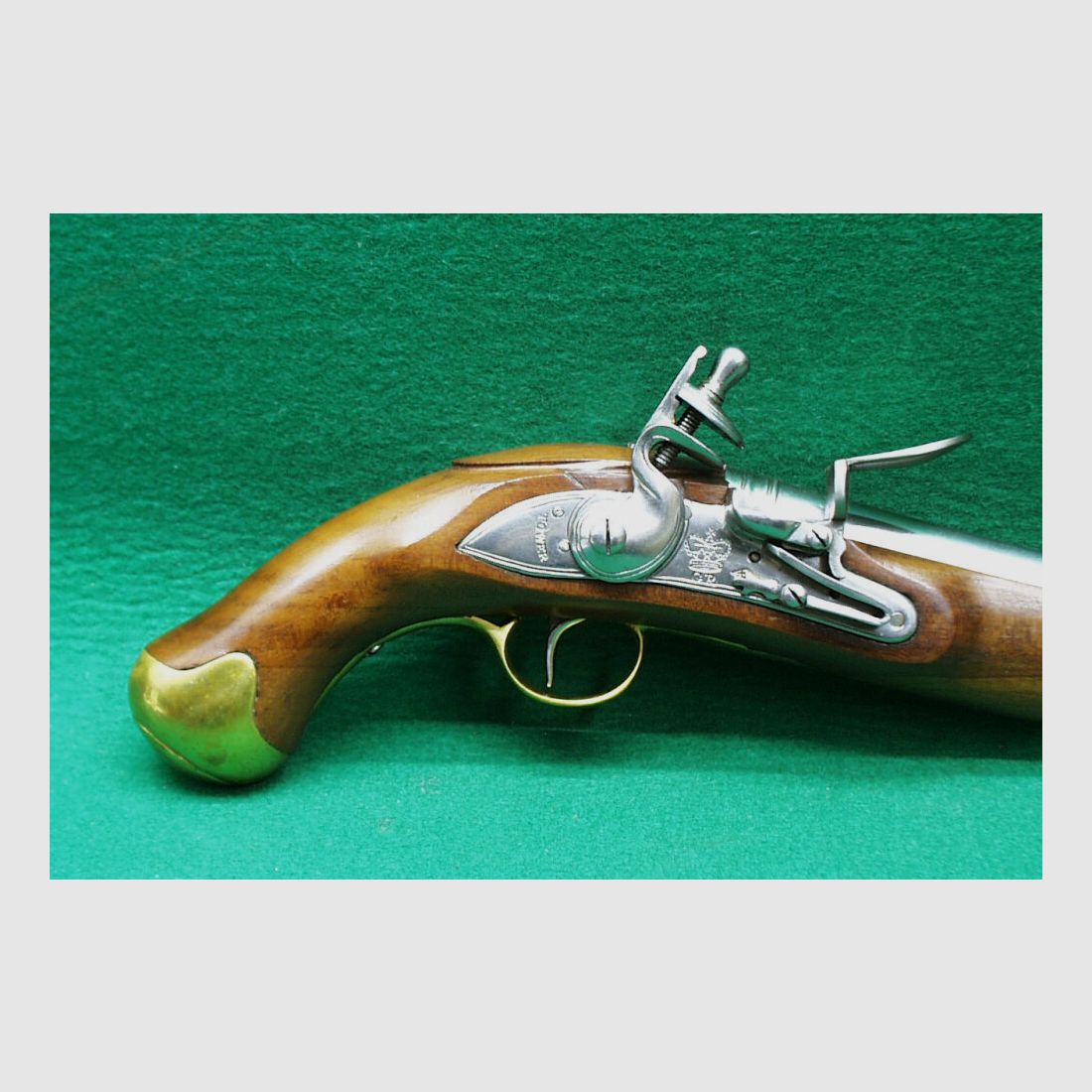 Indien Steinschloß Pistole P12 Elliot Light Dragoon