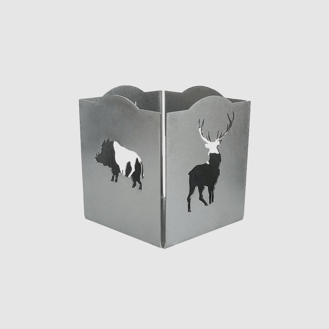 Teelichthalter "Jagd"