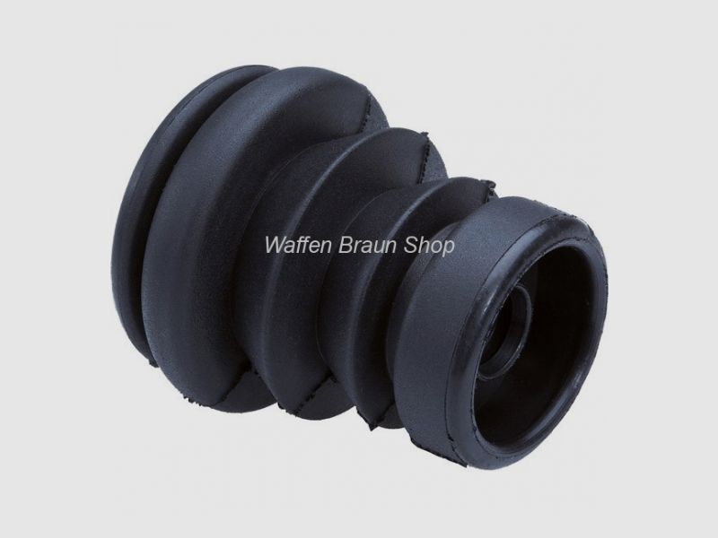 Bord flexible en caoutchouc adapté à tous les disques de dioptrie, excellente aide contre les reflets lumineux latéraux.