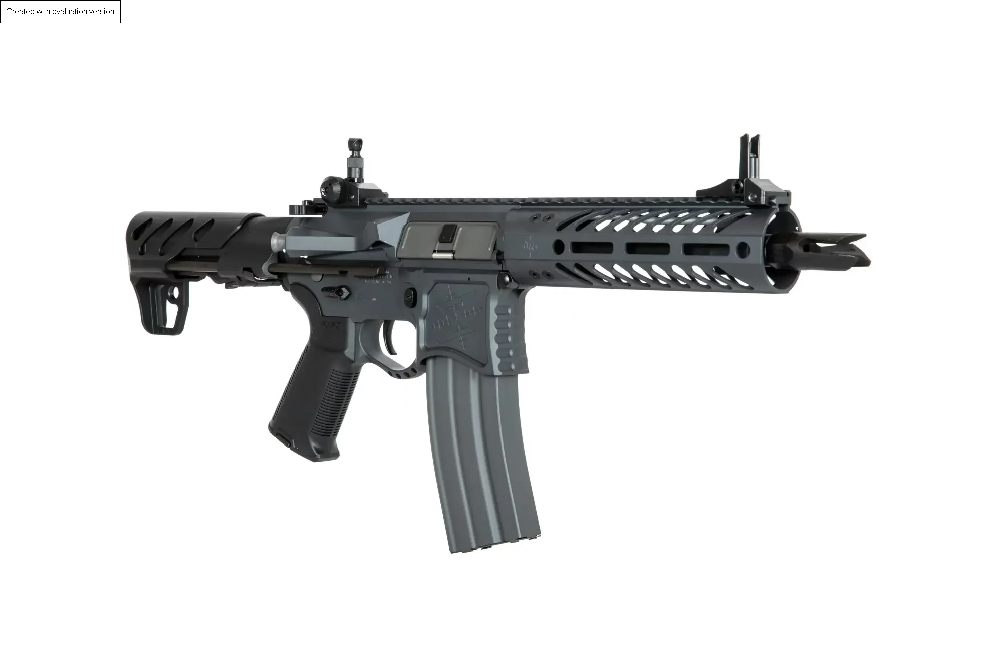 G&G SBR8 Seekins Precision 7" airsoft carbine – Gray, image 8 of 20