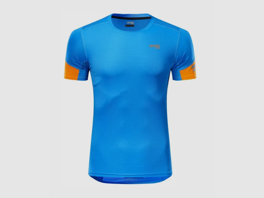 Theo T-Shirt Blau Orange, Bild 1 von 2