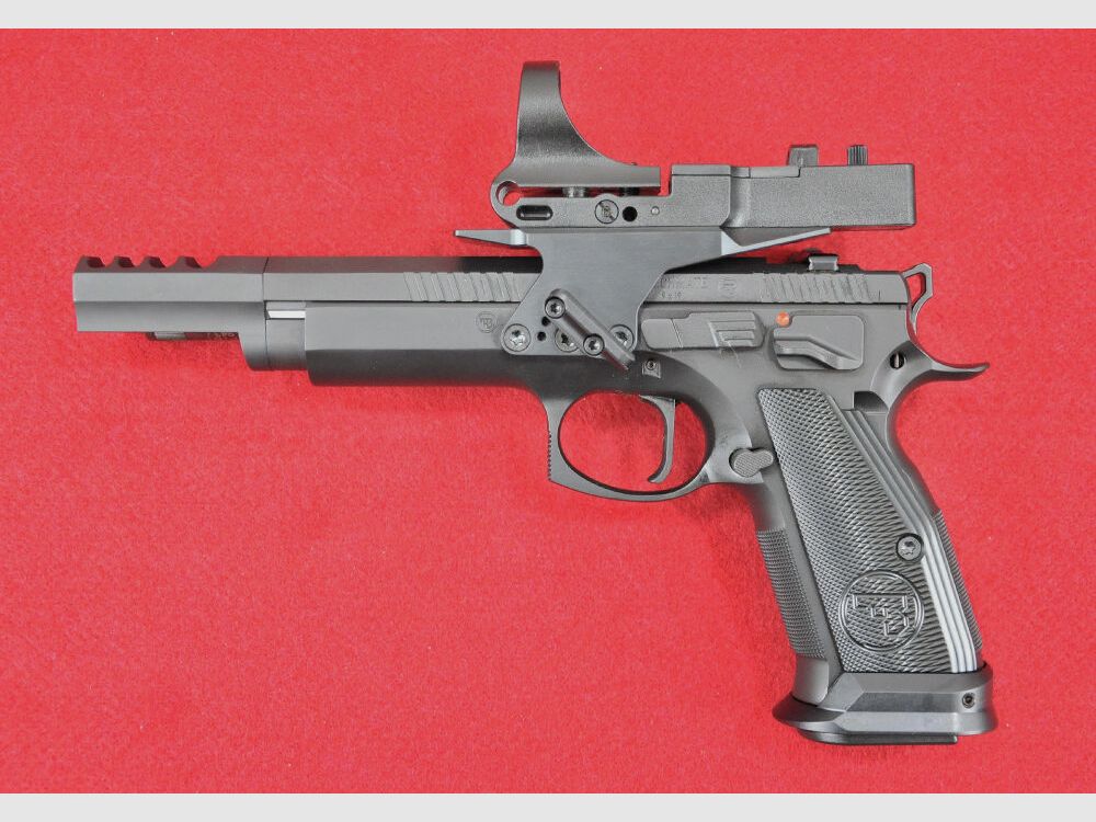 CZ 75 TS CZECHMATE Open 9mm Luger
