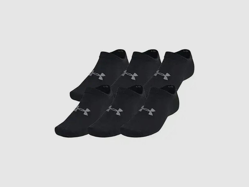 Under Armour Under Armour Socks 6-Pack - Black / 31.5-36