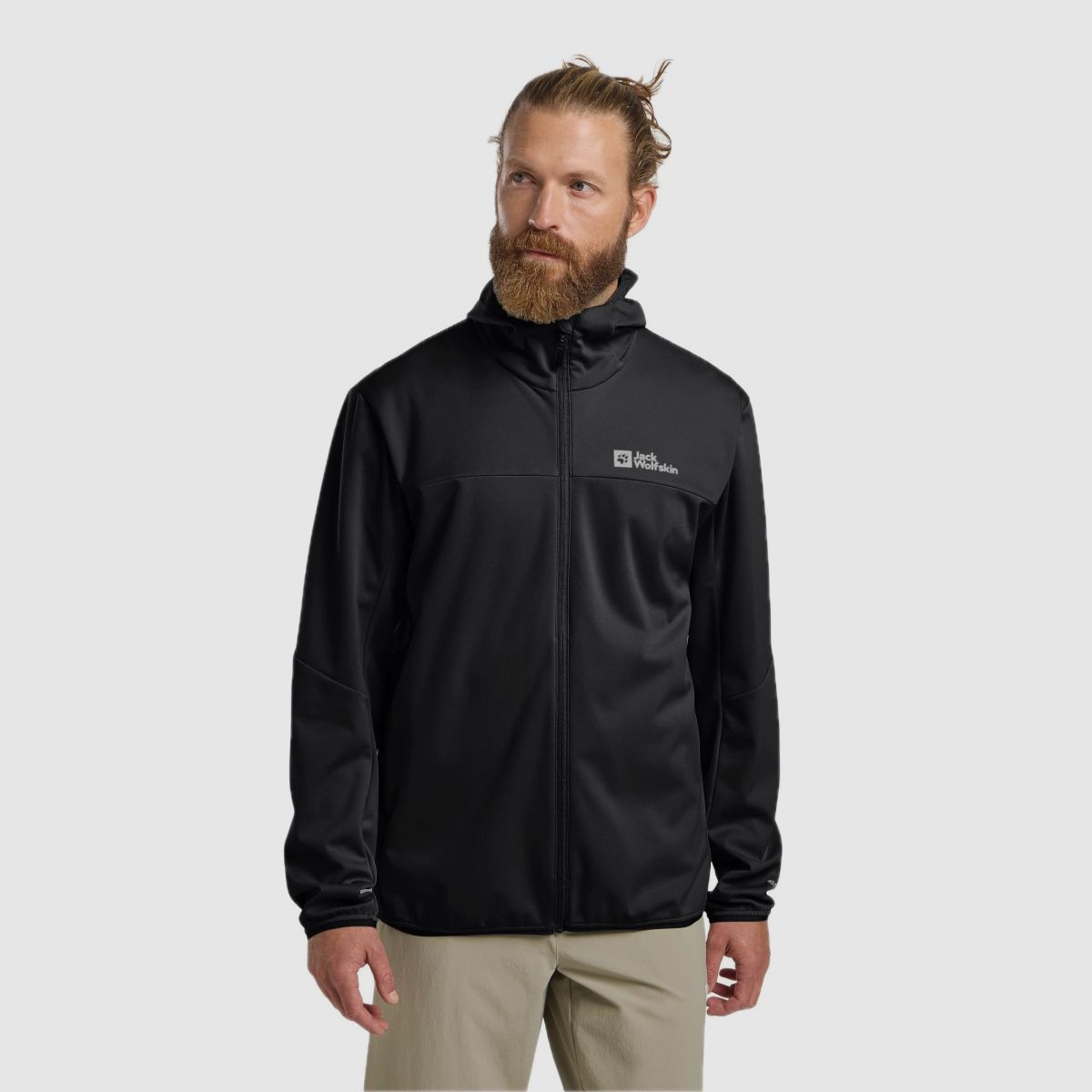 JACK WOLFSKIN Feldberg Hoody M Negro
