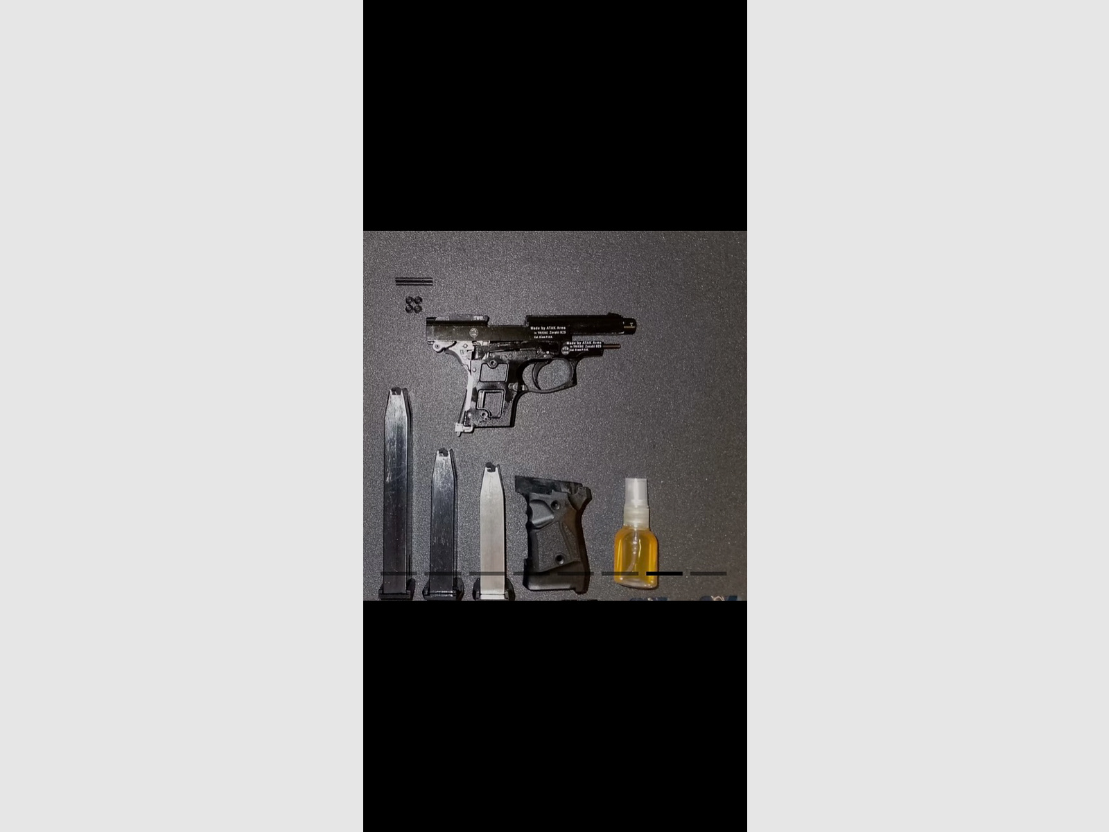 VK Zoraki 925 + Zoraki 914 Umrüst Kit Schwarz PTB 1005