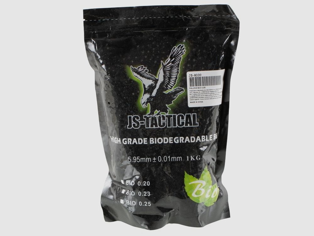 JS-Tactical Airsoft BIO BBs 0.28g 1kg Beutel (3570stk)