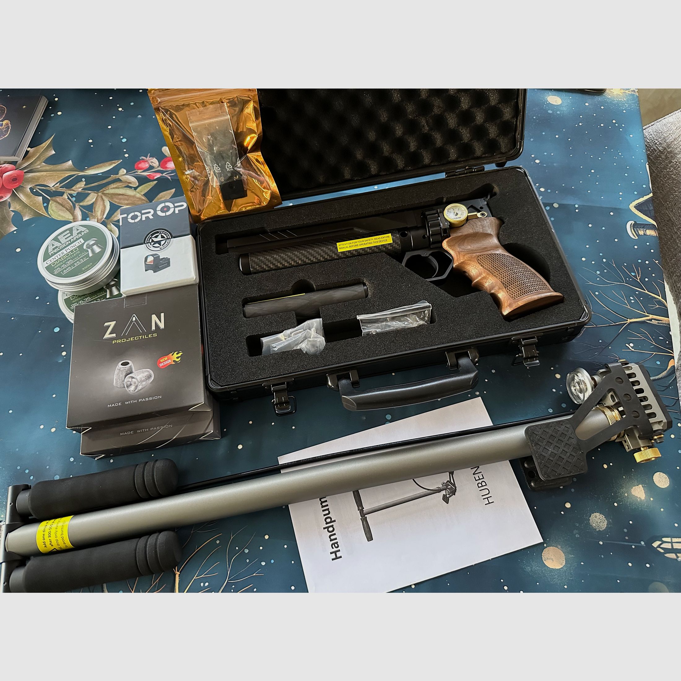 Huben GK1 air pistol (V3+) cal. .25 / 6.35 mm