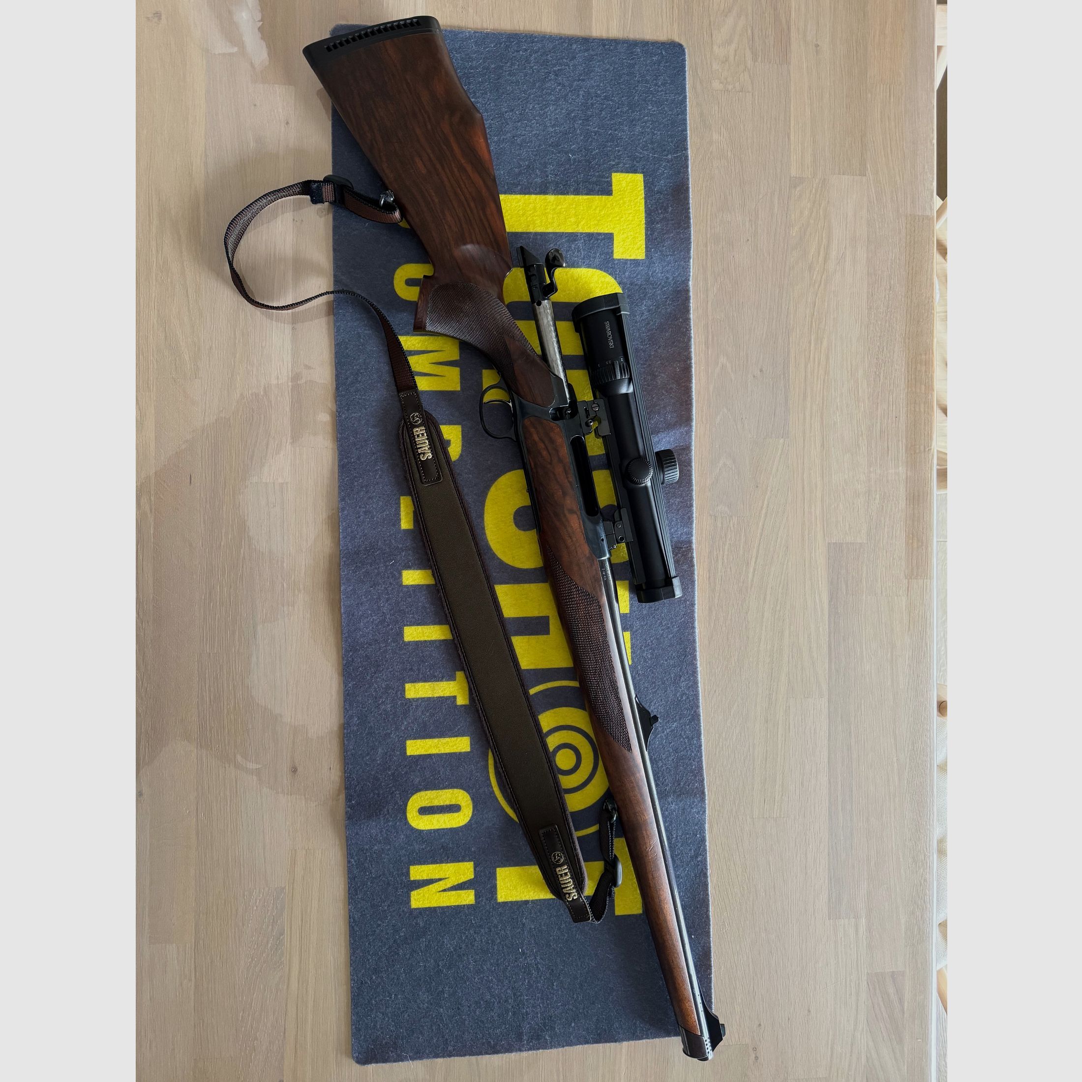 Sauer & Sohn 202 Stutzen 9,3x62 Sonderholz Schrankwaffe