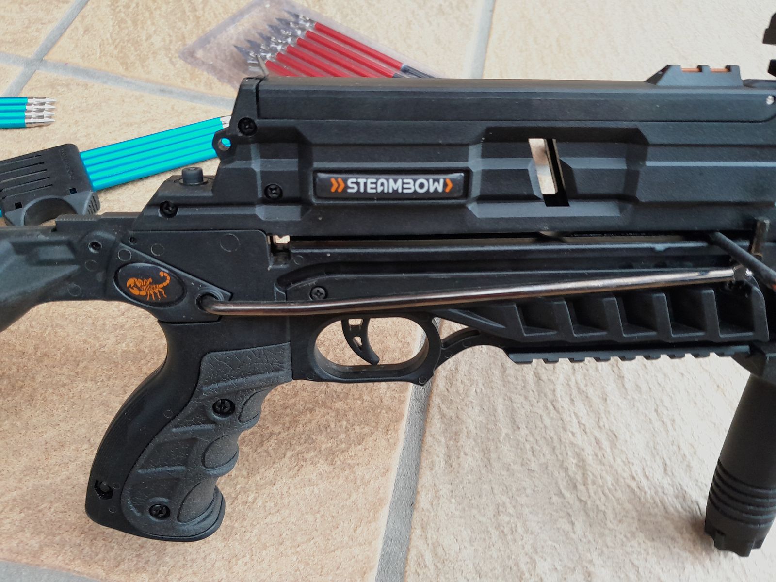 Stinger 2 ar6 Tactical Steambow