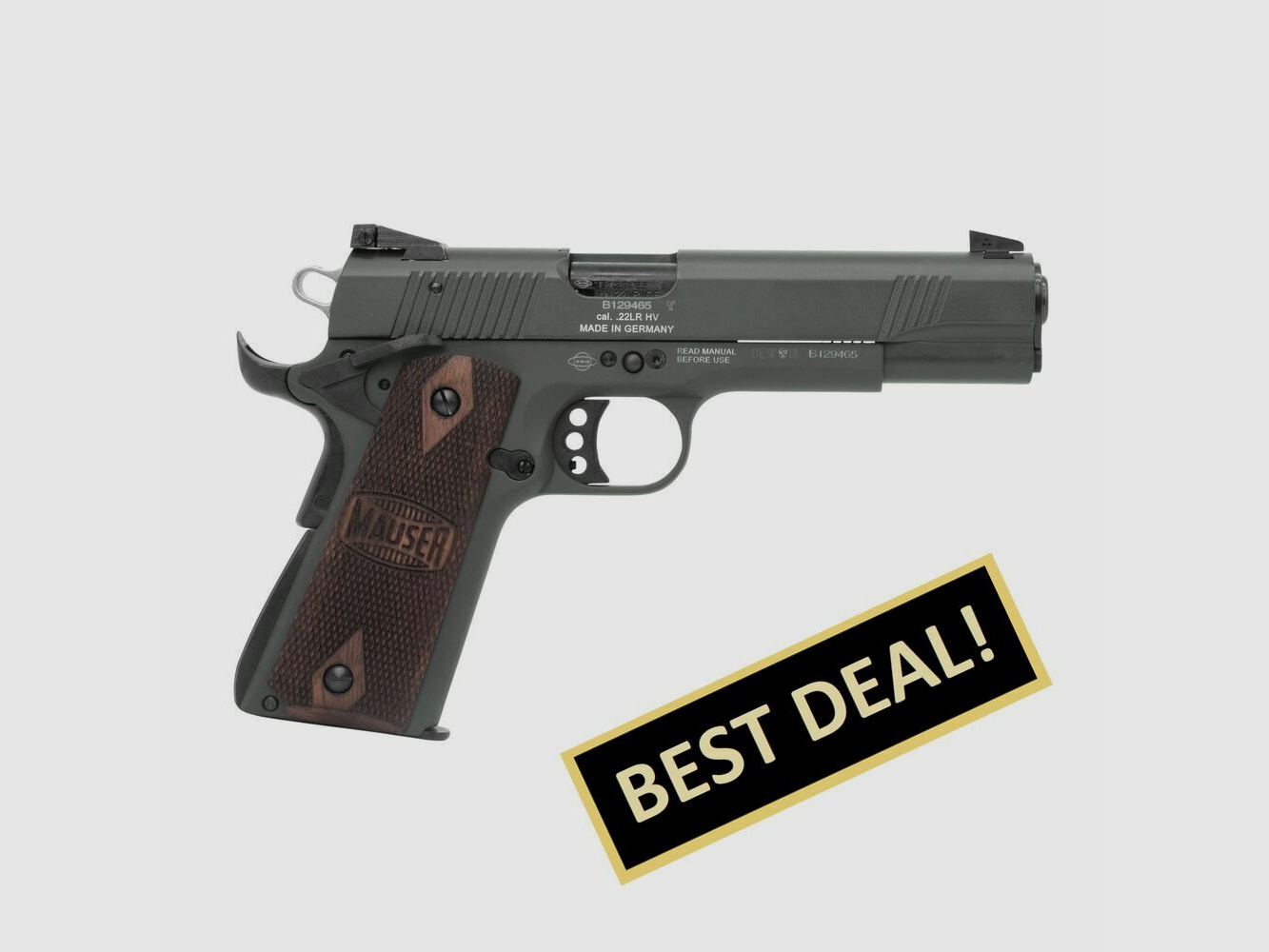 Mauser 1911 OD Green .22lr