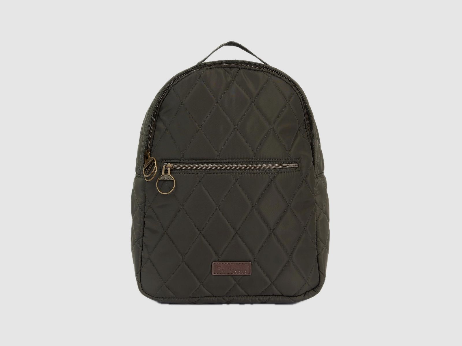 BARBOUR Quilted Backpack Olive