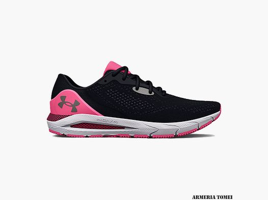 UNDER ARMOUR – WOMEN – W HOVR™ SONIC 5 Black / Pink Punk – 004