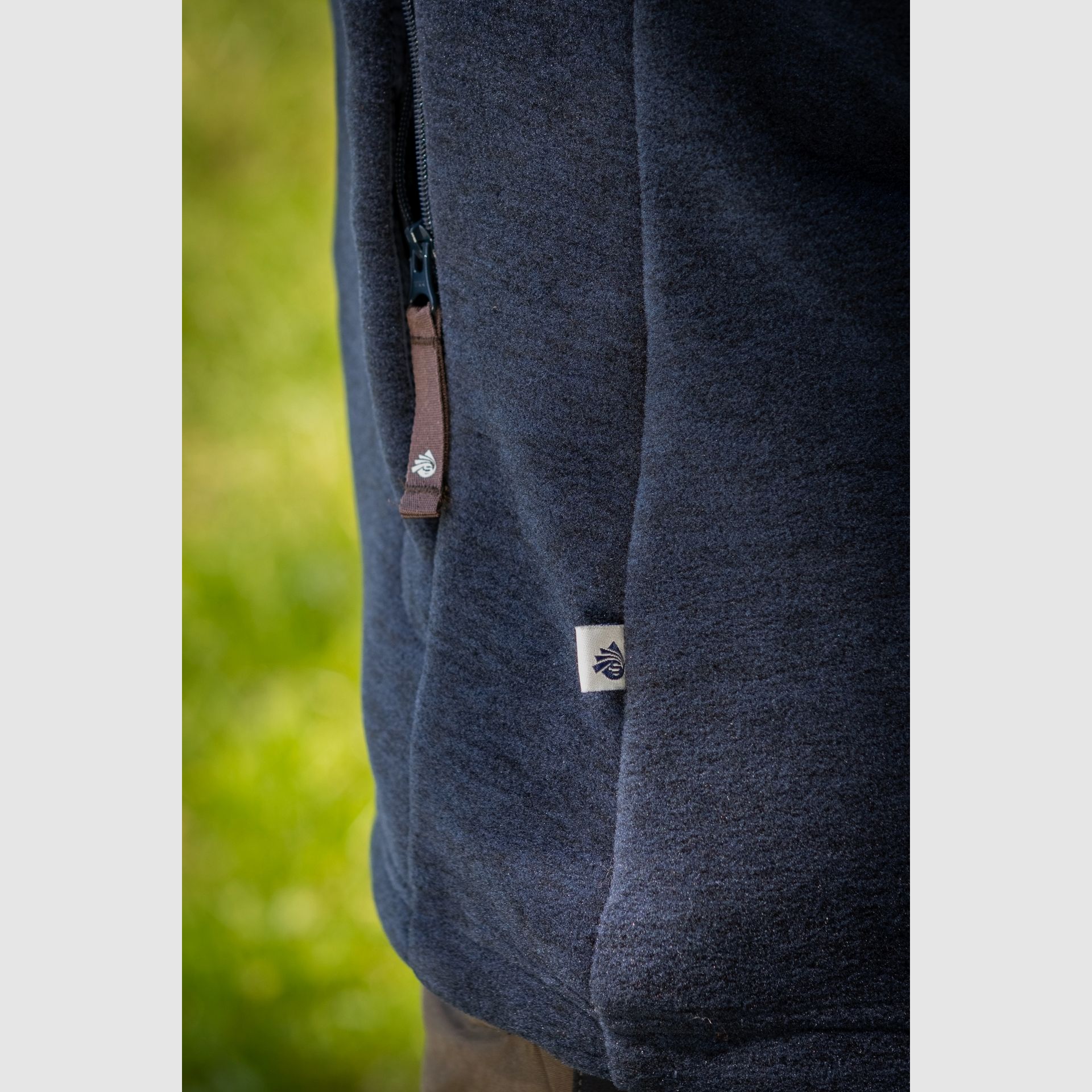 Shooterking Oxford Polartec gilet polaire bleu pour femme, image 6 sur 9