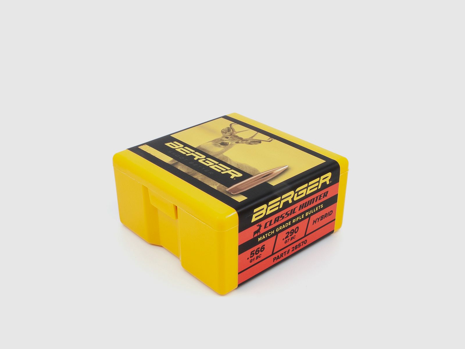 Berger Pocisk 7mm/.284 Classic Hunter 168GR 100 Sztuk