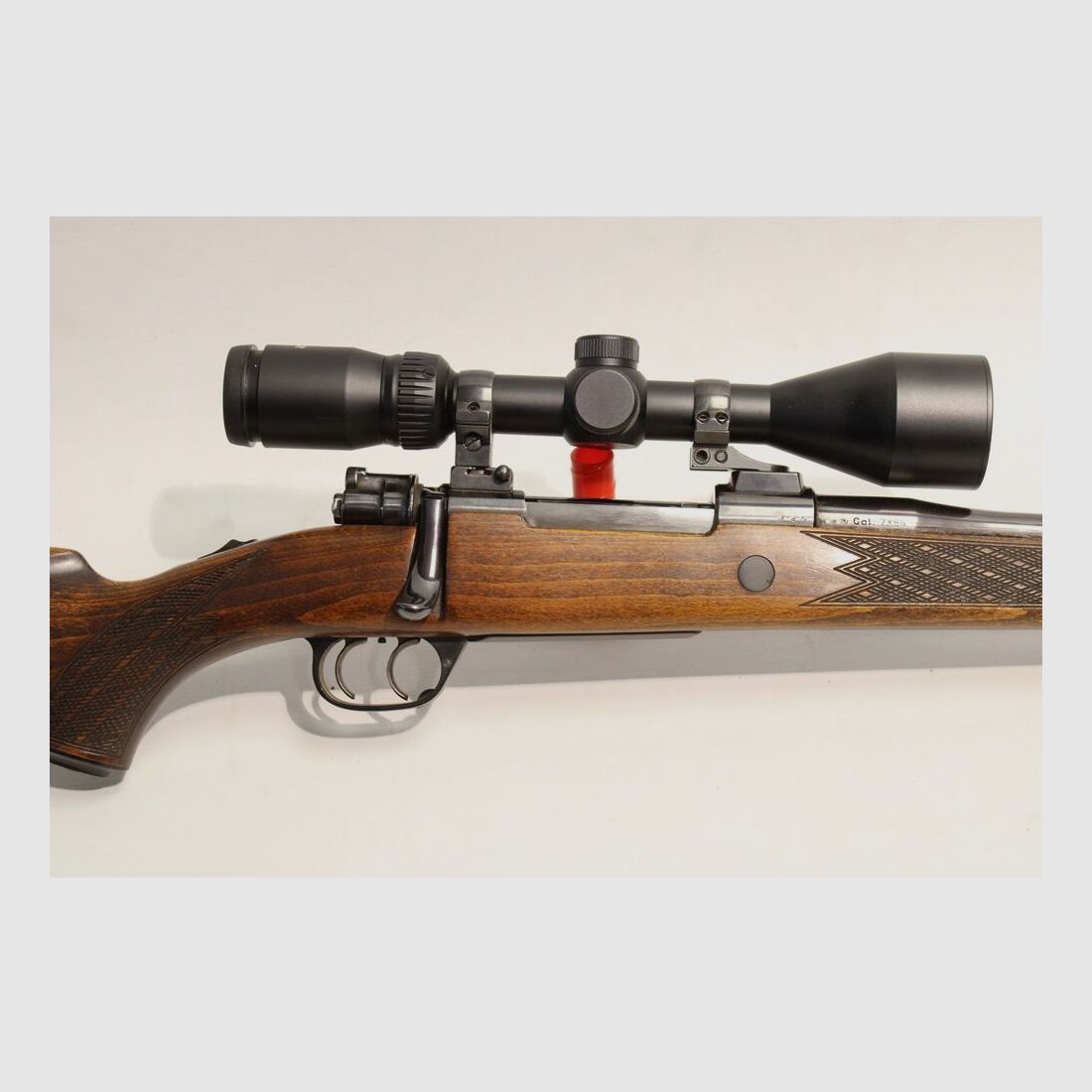 Voere Mauser 98 mit Bauer 2,5-10x50 mit Leuchtabsehen